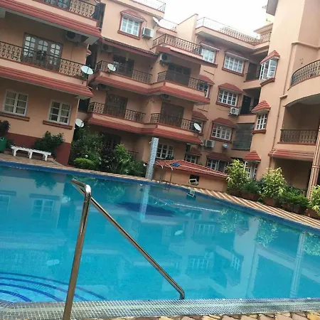 Saldanha Kyle Gardens Apartment Calangute Exterior photo